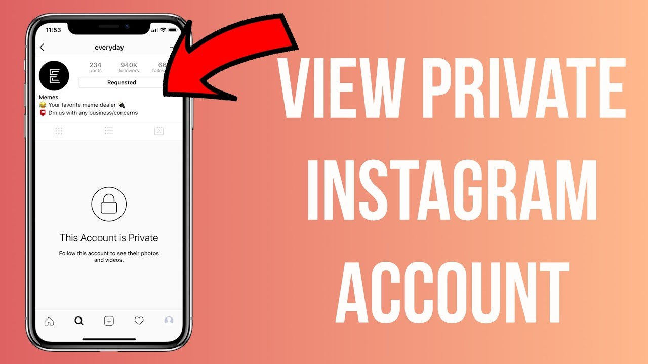 How to See Someone's Private Account Photos on Instagram?